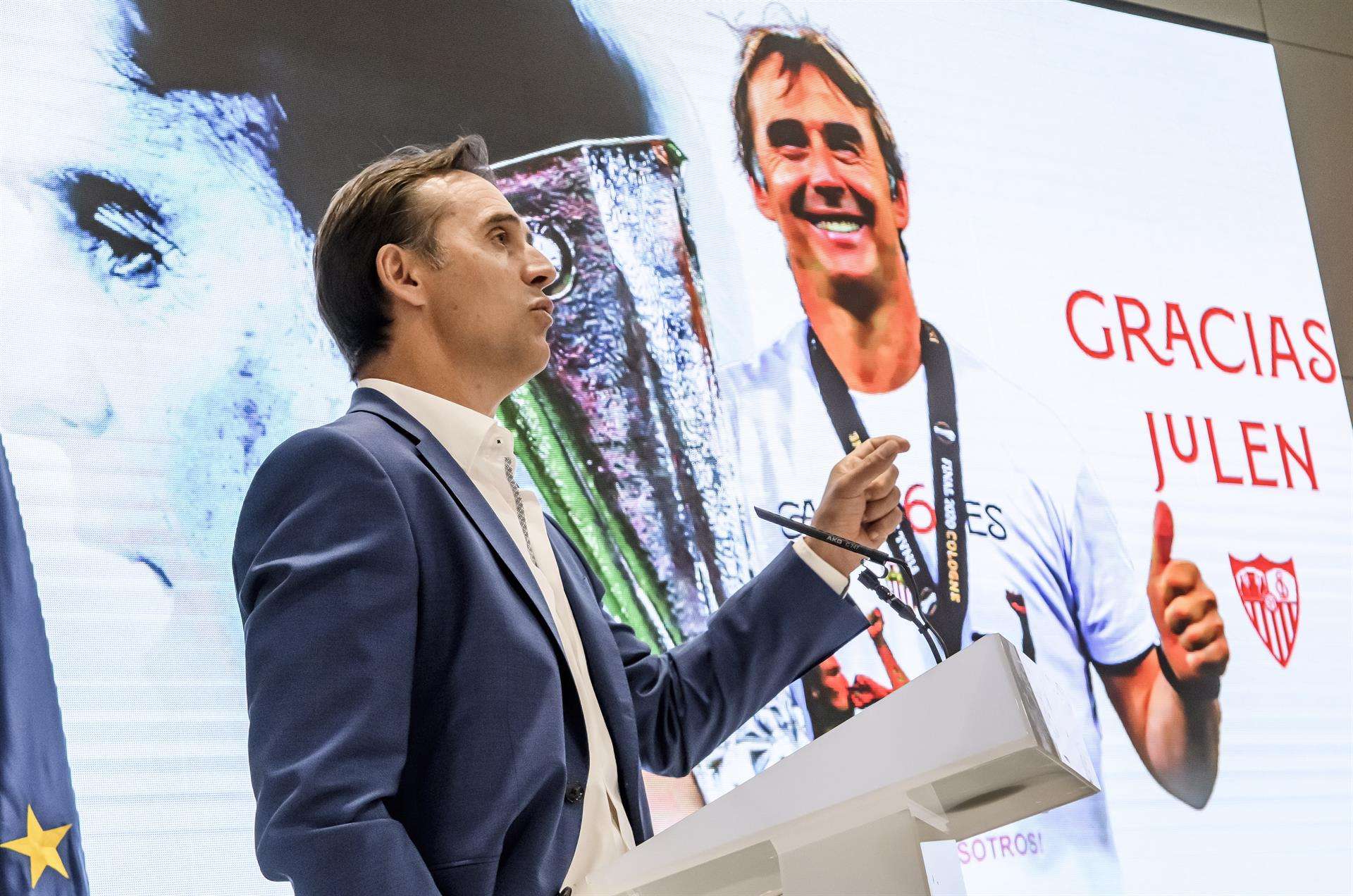 Lopetegui: «No soy rencoroso; mi sentimiento es de agradecimiento»