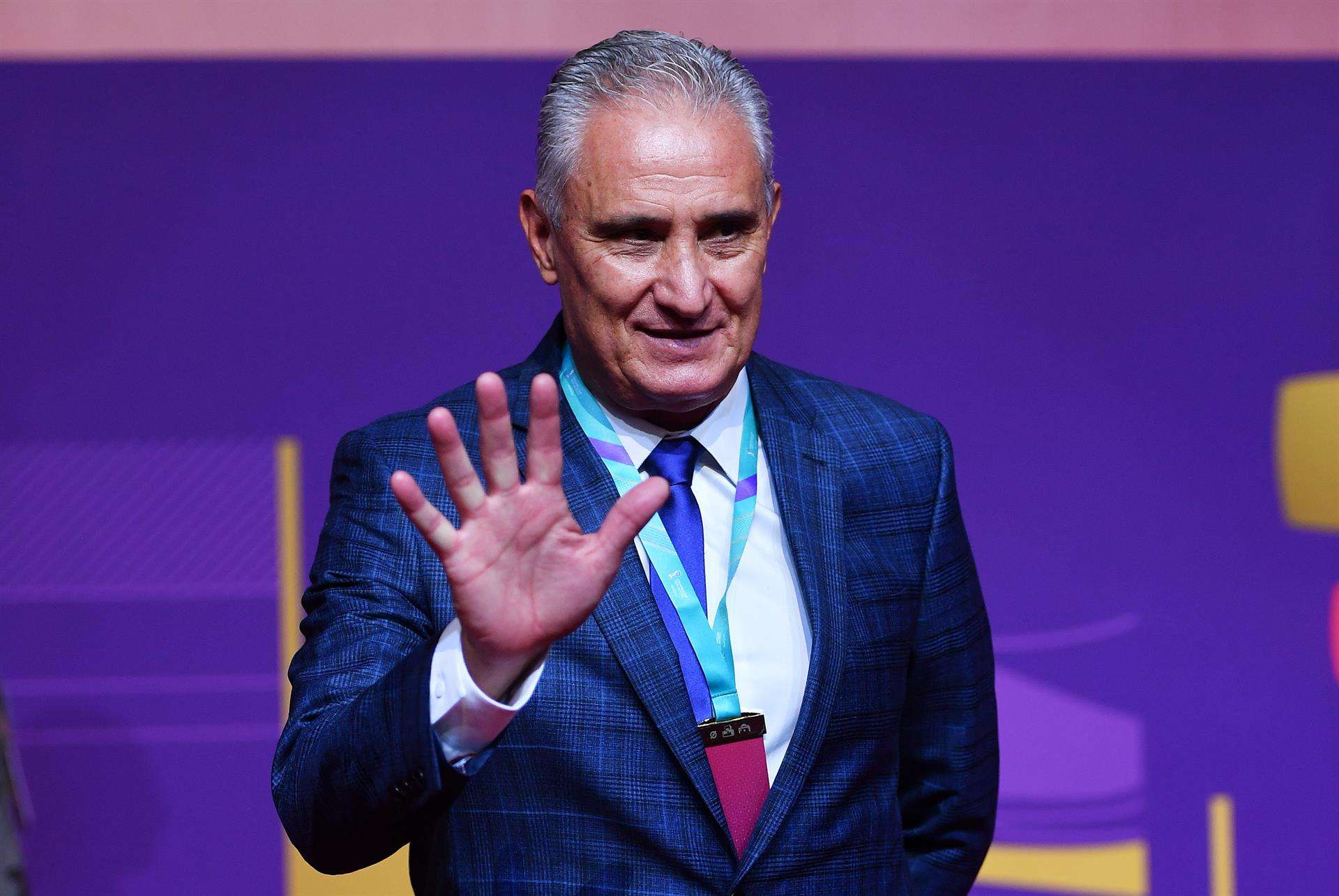 Foto de archivo del técnico de Brasil, Tite. EFE/EPA/NOUSHAD THEKKAYIL