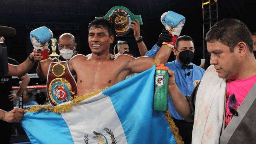Atletas Guatemaltecos Léster Martínez cierra invicto el 2022 en la era profesional del boxeo