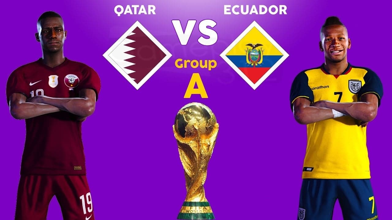 Prueba Qatar vs Ecuador
