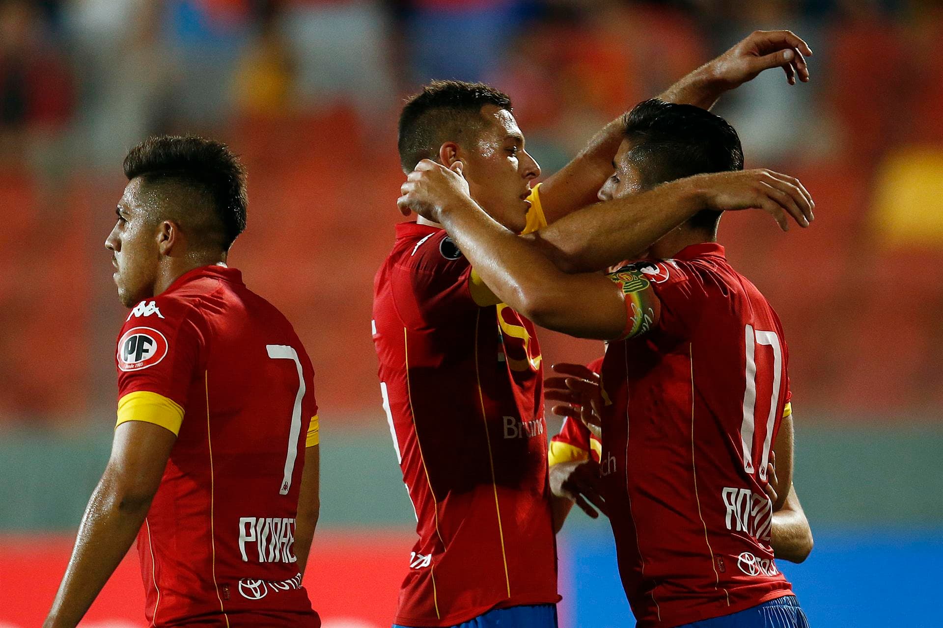 Jugadores de Unión Española, en una imagen de archivo. EFE/Mario Ruiz