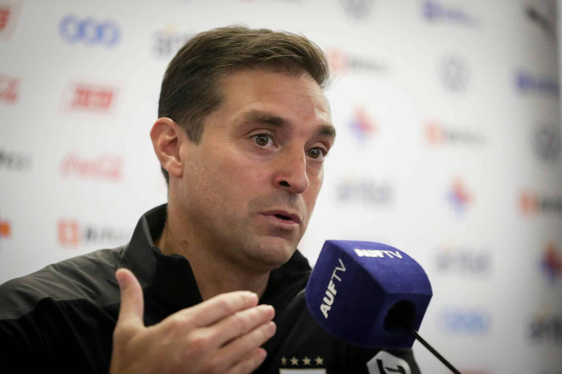 El seleccionador de Uruguay, Diego Alonso, en una fotografía de archivo. EFE/Raúl Martínez