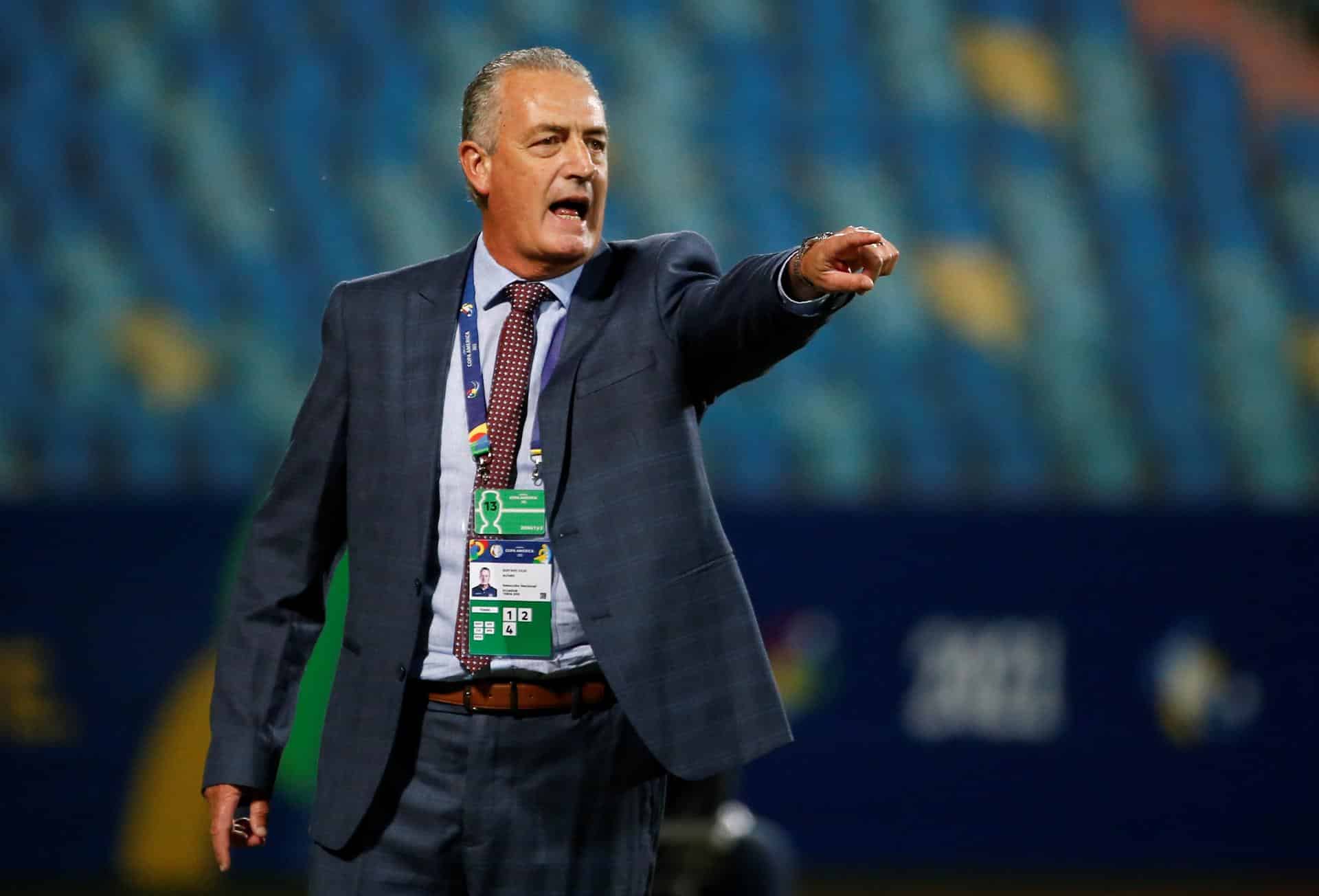 Federación Ecuatoriana El entrenador de Ecuador, Gustavo Alfaro, en una fotografía de archivo. EFE/Alberto Valdés