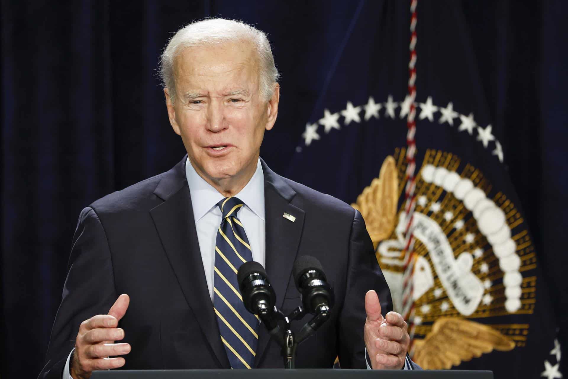 Joe Biden, presidente de Estados Unidos. EFE/EPA/KAMIL KRZACZINSKI