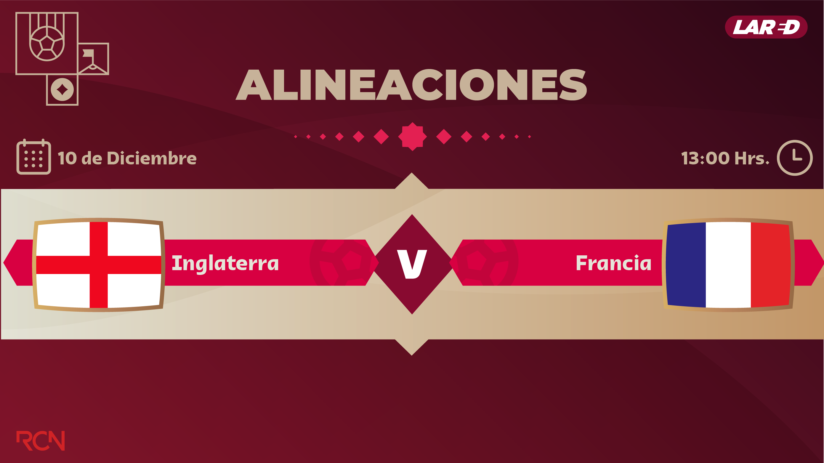 11 Inglaterra vs Francia Mundial