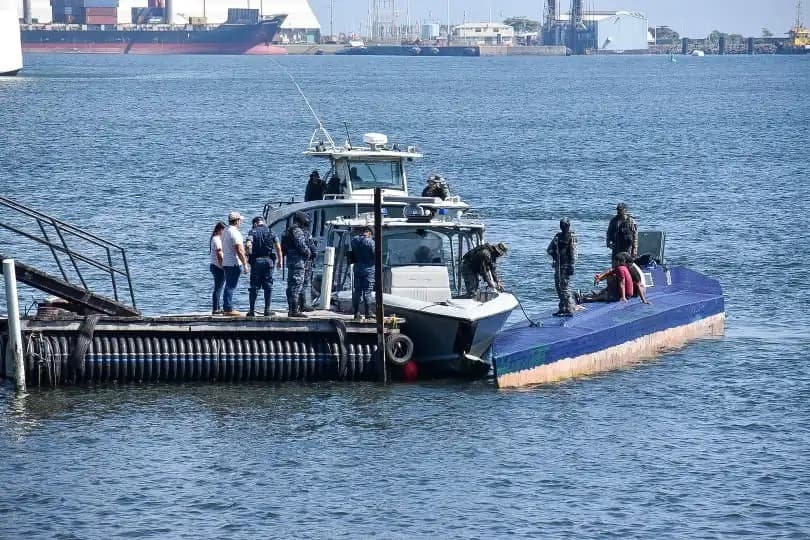 Droga costas del pacífico