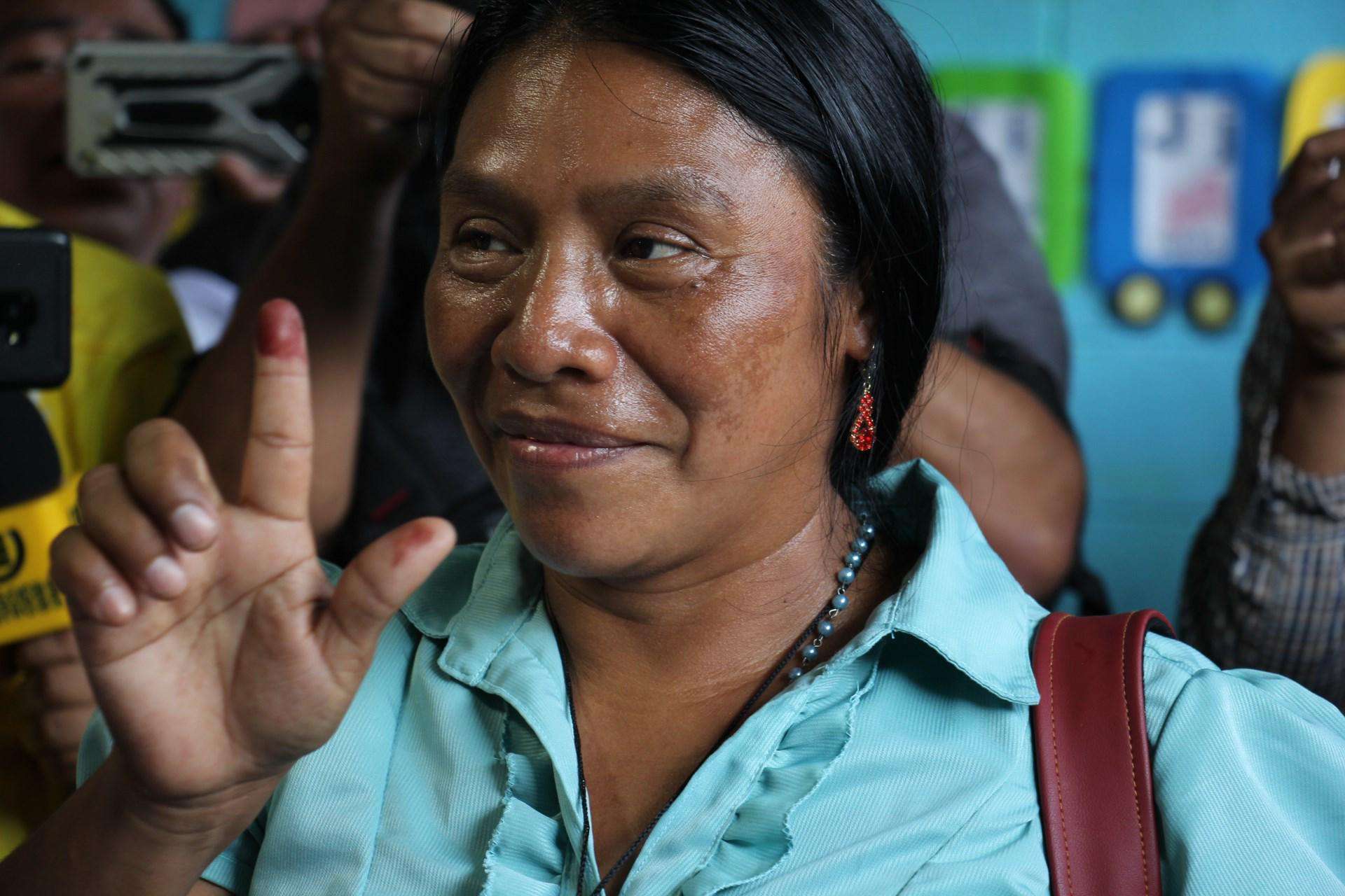 Thelma Cabrera Elecciones 2023