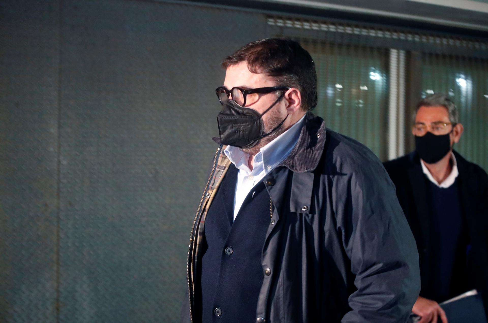 El exjefe de los servicios jurídicos del FC Barcelona, Román Gómez-Ponti, tras su detención en el denominado caso Barçagate. EFE/Marta Pérez