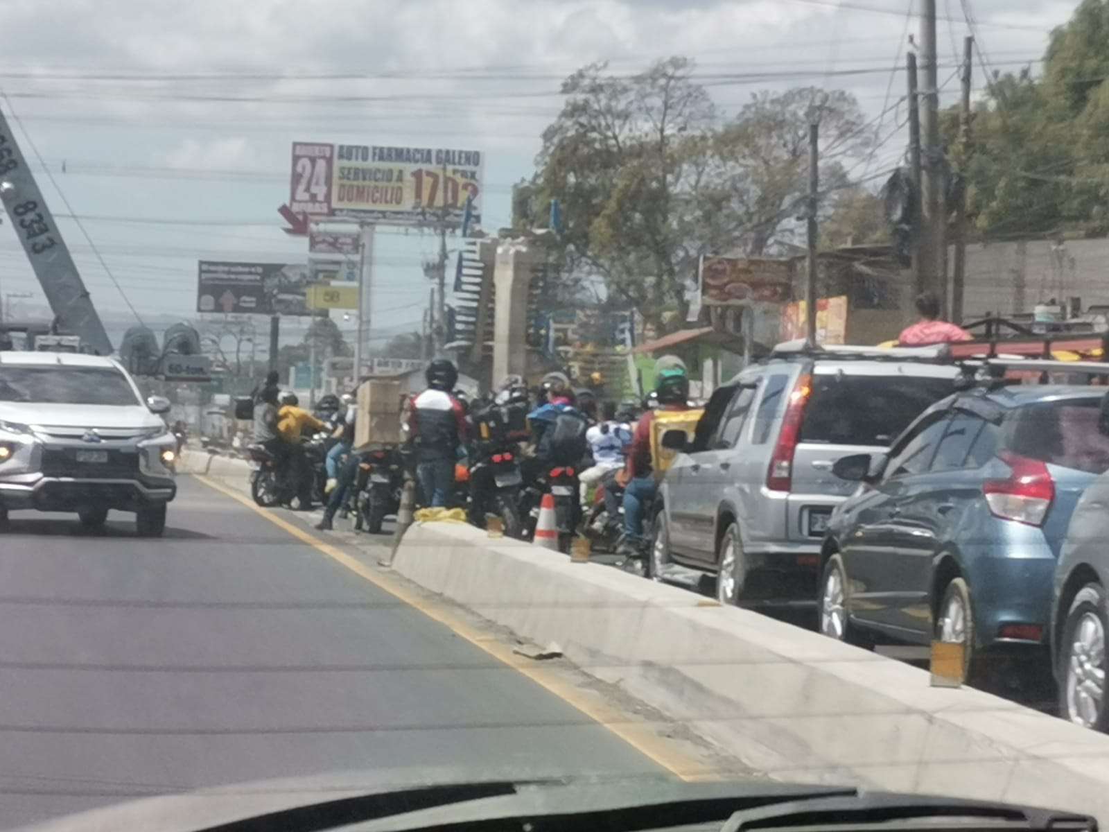 Tráfico carretera interamericana