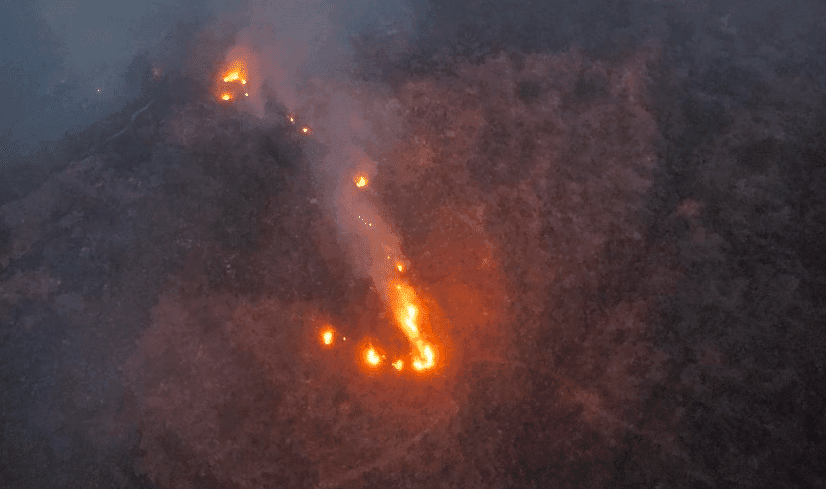 20 incendios forestales en 24 horas se han reportado en Guatemala