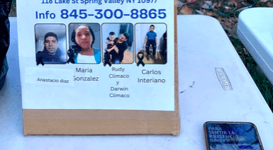 Identifican a familia guatemalteca que murió en incendio que arrasó su casa en en Spring Valley