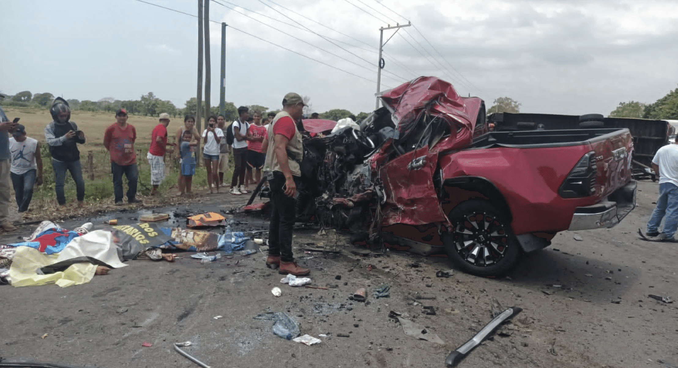 Mortal accidente en Taxisco, Santa Rosa deja cuatro muertos dentro de ellos dos niños