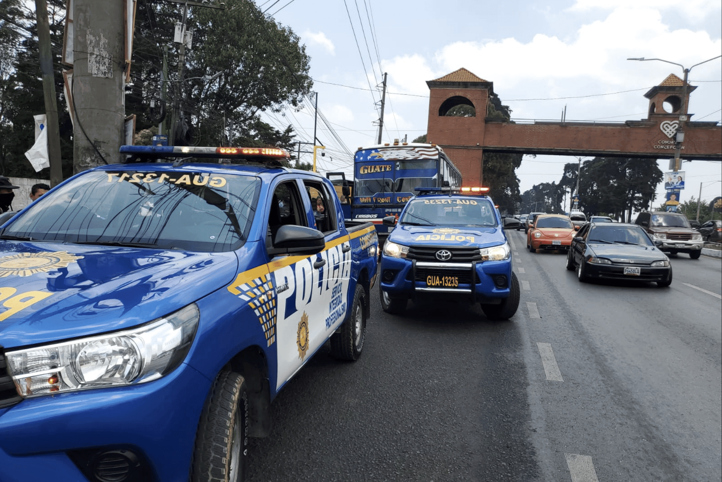 Balacera en Carretera a El Salvador que dejó a un herido y un vapuleado comenzó por un choque