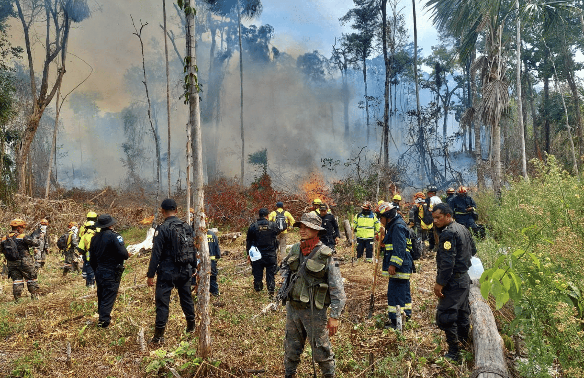 EN VIDEO | Incendios forestales continúan consumiendo bosques de Petén