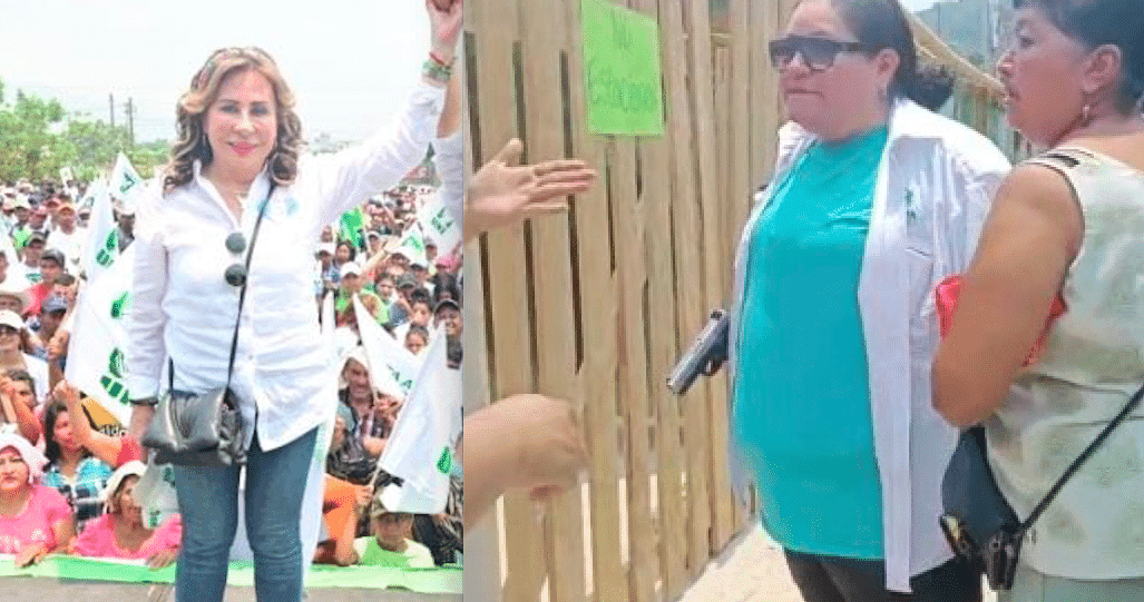 EN VIDEO | Sandra Torres arremete contra a Zury Ríos tras disparo de simpatizante del partido Valor