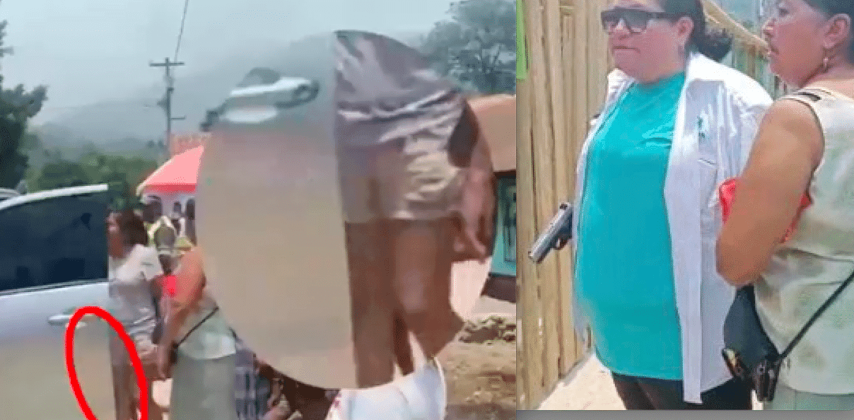 EN VIDEO | Nuevas imágenes de simpatizantes de Sandra Torres con machetes y los de Zury Ríos
