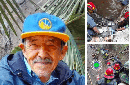 Mixco: El trágico final de don Marcelo, familia y bomberos llevaban 12 días buscándolo