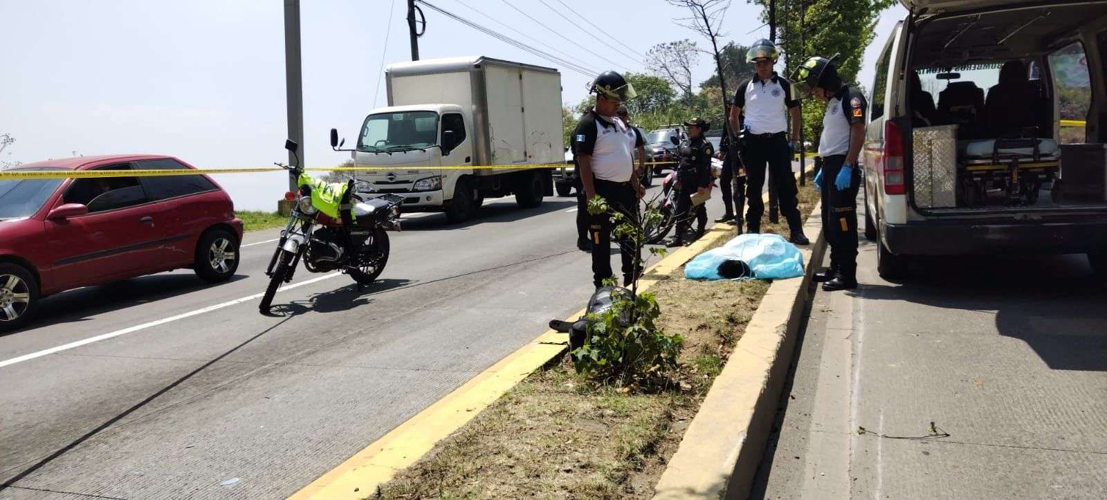 Motorista fallecido ruta interamericana