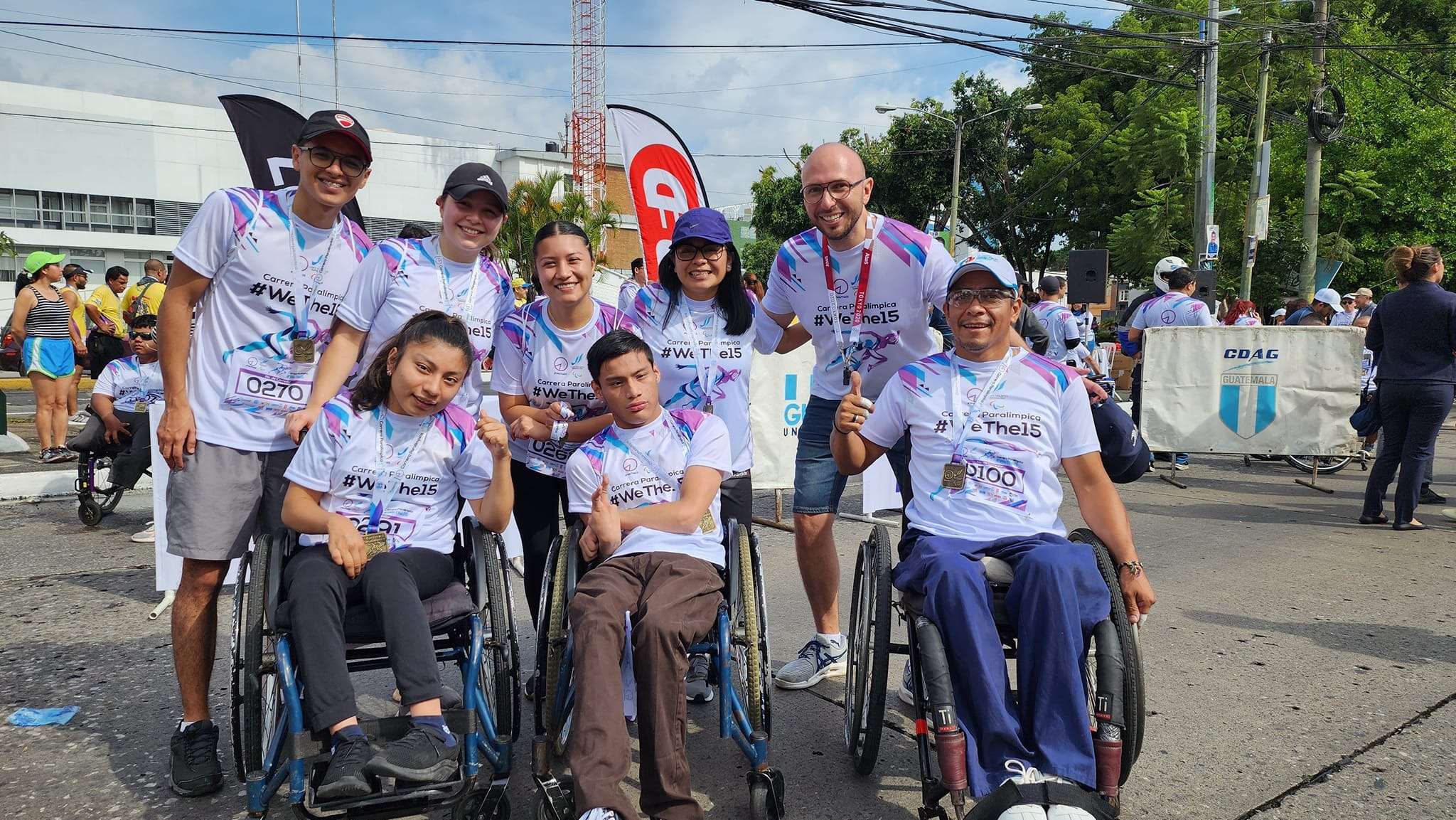 primera Carrera Paralímpica WeThe15