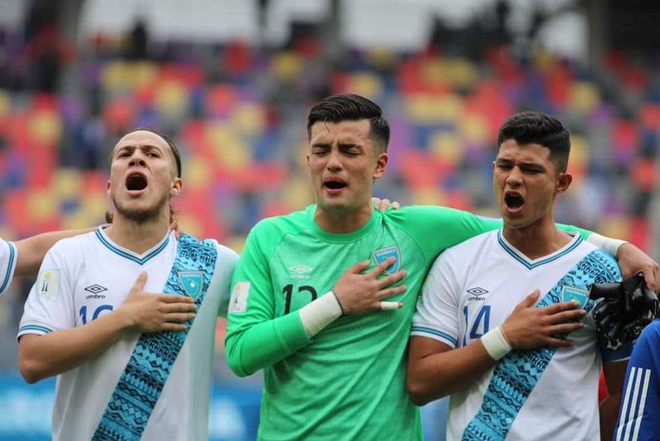 Jorge Moreno Selección Sub 20 de Guatemala