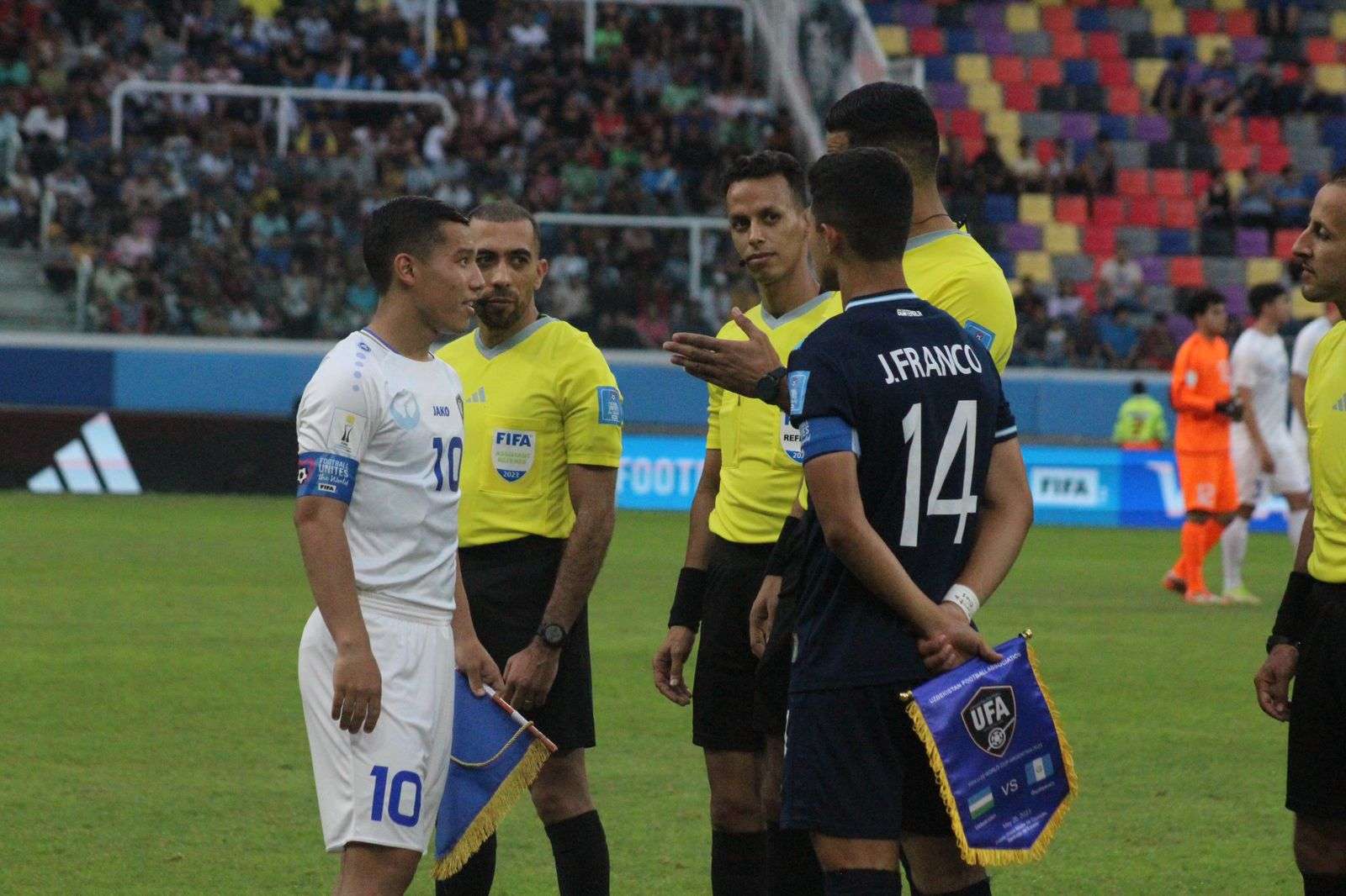 Jonathan Franco Selección Sub 20 de Guatemala