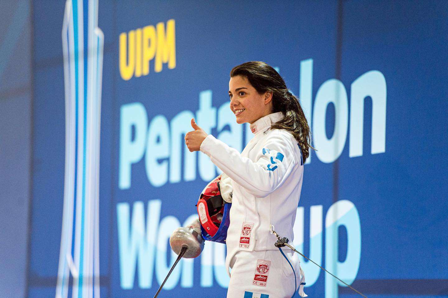 Sophia Hernández pentatlón Centroamericanos