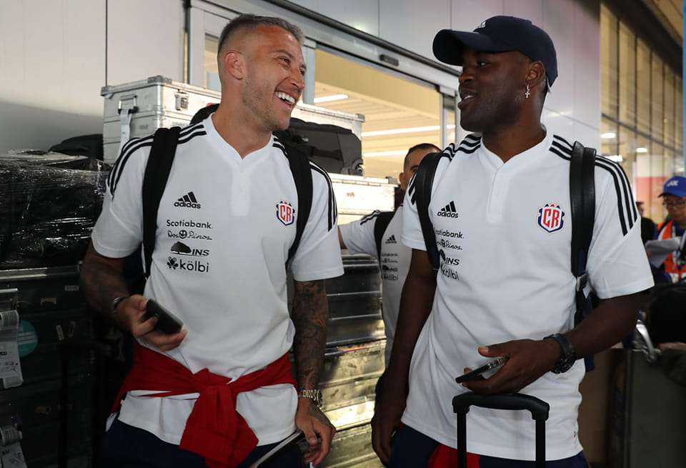 Selección de Costa Rica concentrada en Los Ángeles