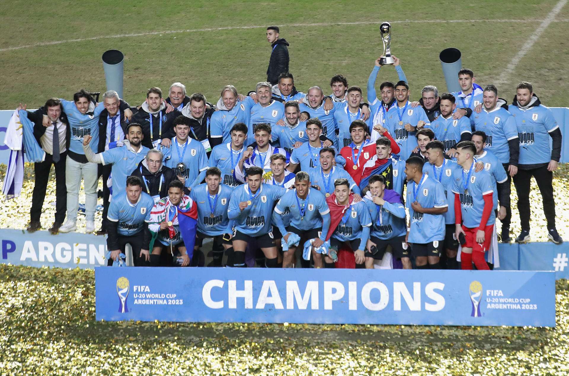 Uruguay campeón del Mundial Sub 20 de Argentina