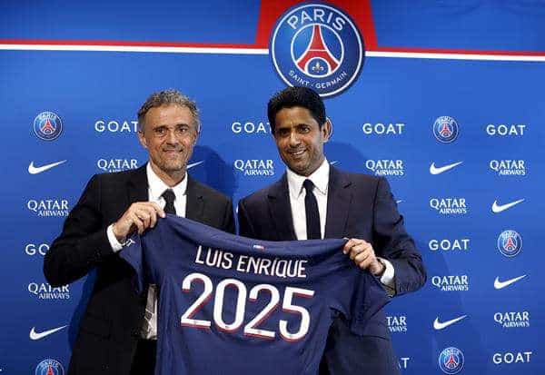PSG presenta a Luis Enrique