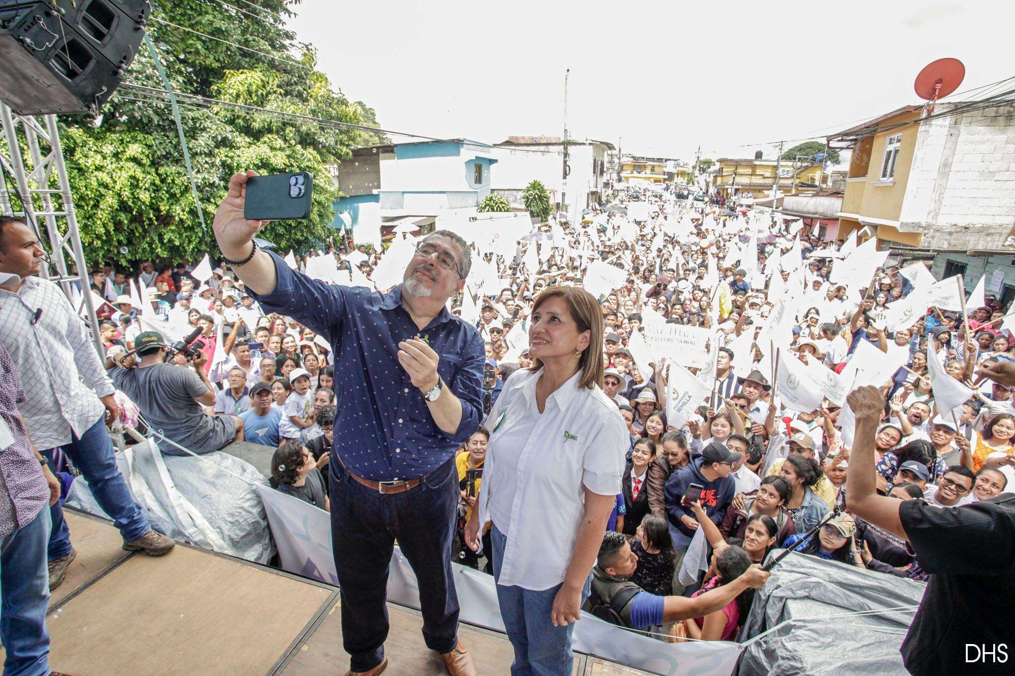 Movimiento Semilla Bernardo Arévalo Karin Herrera Binomio presidencial