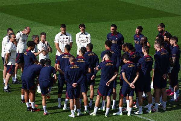 París Saint-Germain PSg, Luis Enrique, Kylian Mbappé