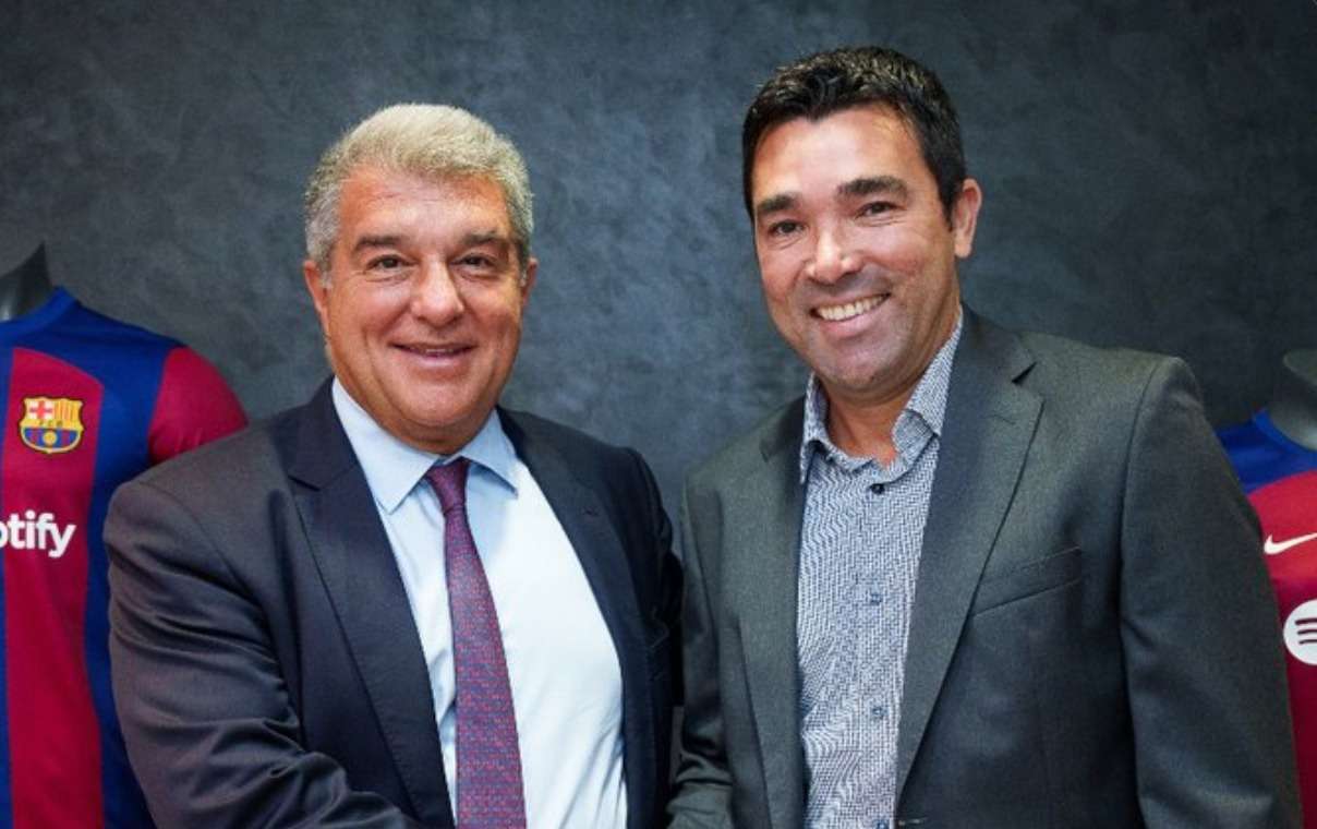El Barcelona hizo oficial este miércoles el nombramiento del exfutbolista azulgrana Anderson Luis de Souza 'Deco' como nuevo director deportivo