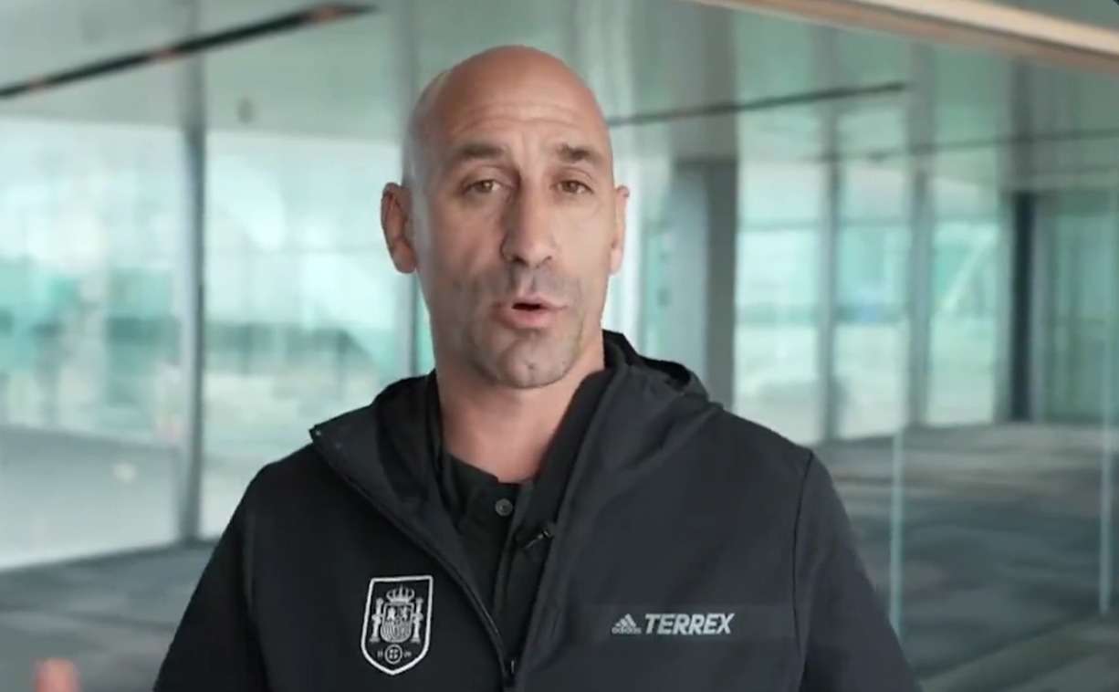 El presidente de la Federación Española de Fútbol, Luis Rubiales, en una foto de archivo. EFE/JJ GuillénEl presidente de la Federación Española de Fútbol, Luis Rubiales, en una foto de archivo.