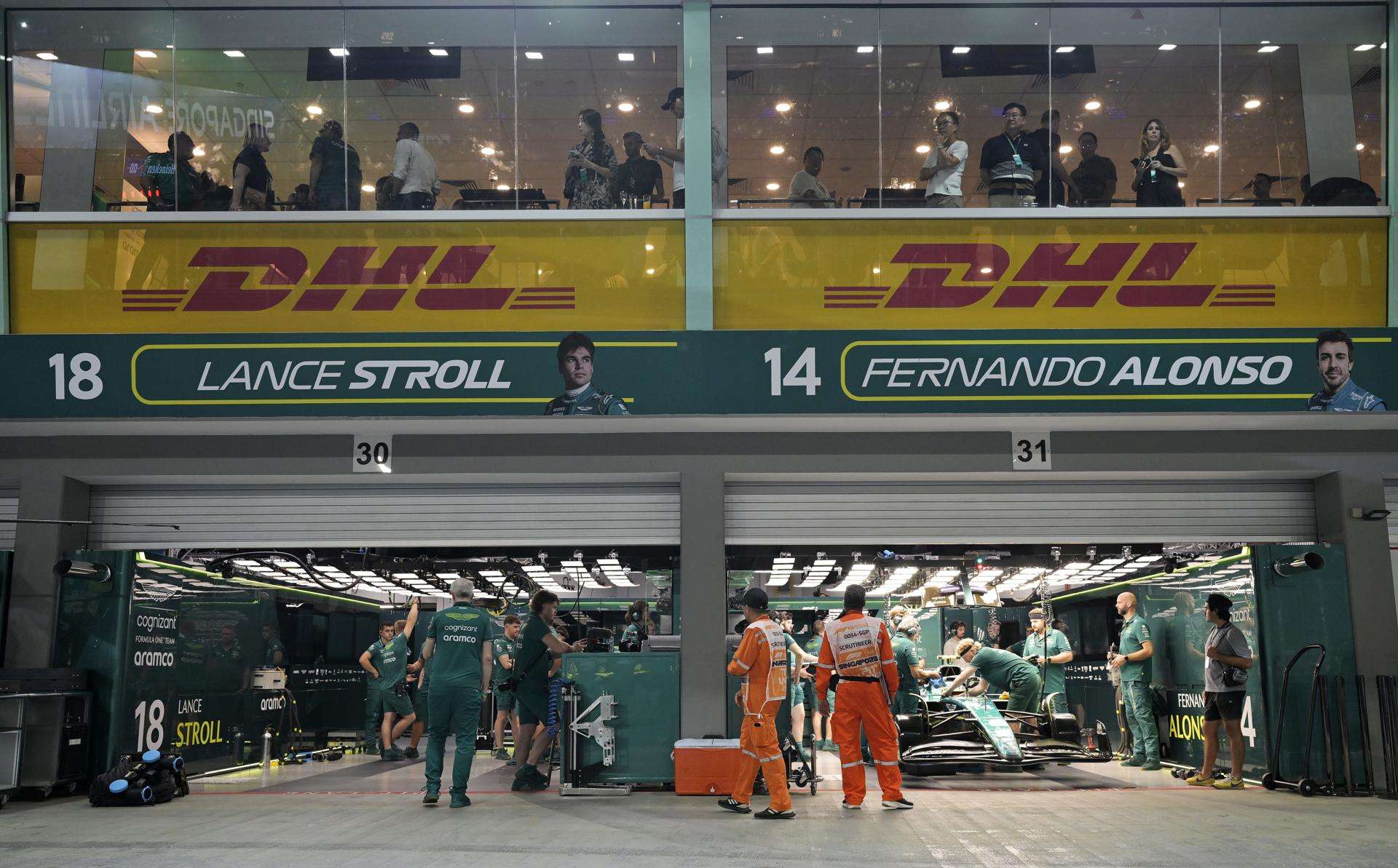 Alonso: "Parece que no vamos a pescar nosotros justo cuando Red Bull falla"