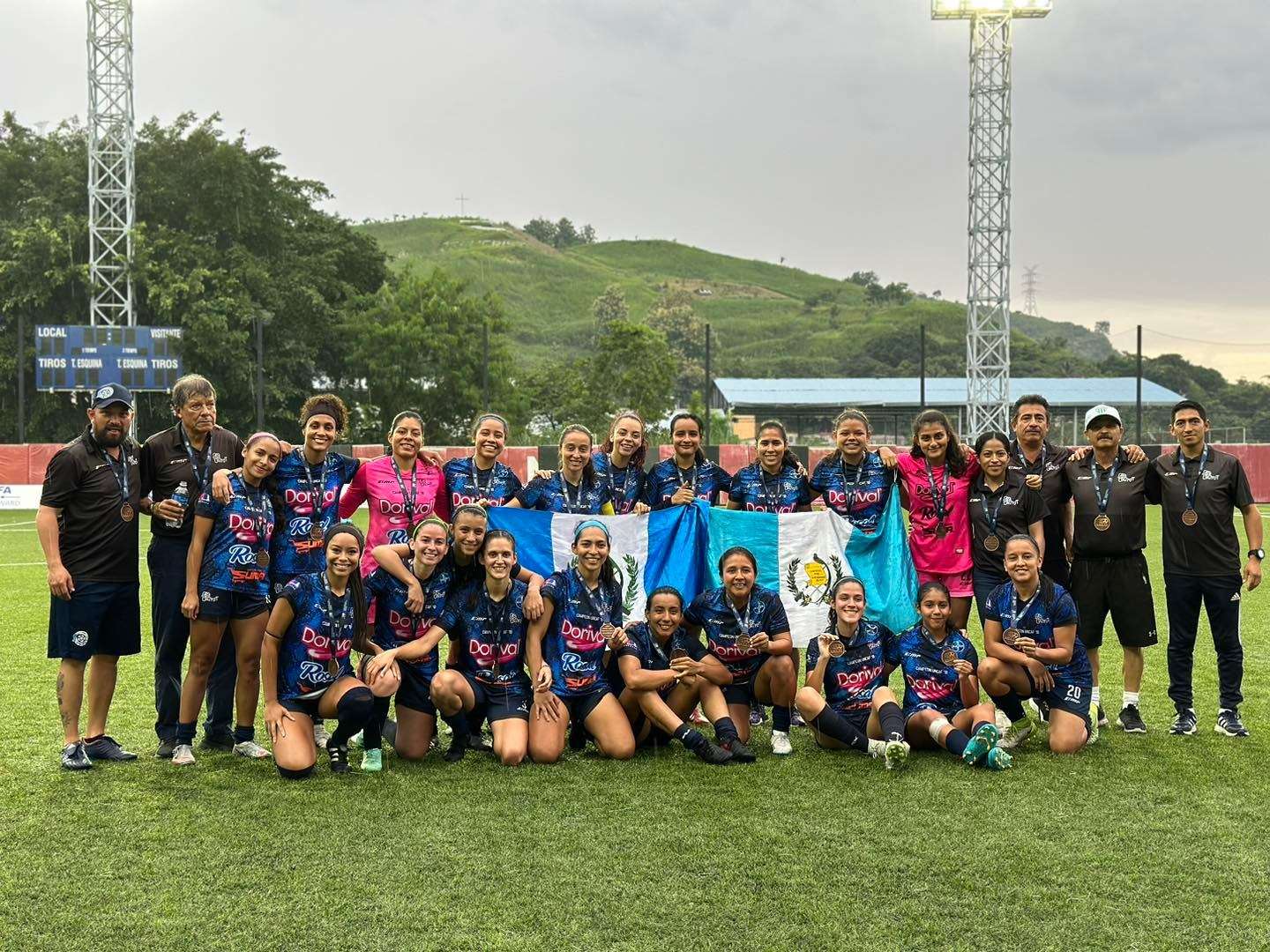 Unifut se queda con la medalla de bronce en torneo UNCAF