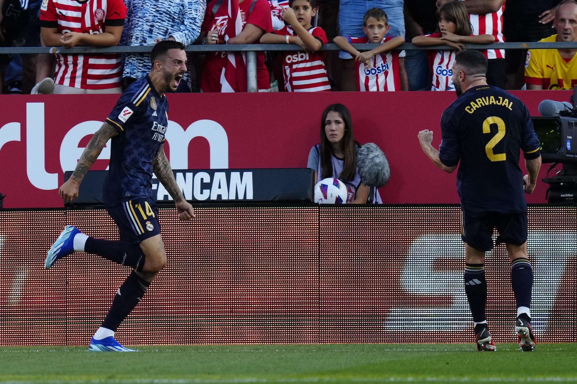 Real Madrid vence a Girona con un contundente 3 a 0