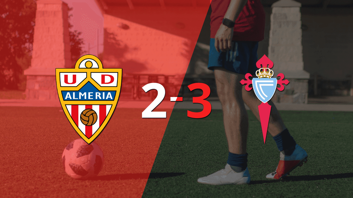 Muchas emociones en el triunfo de Celta sobre Almería