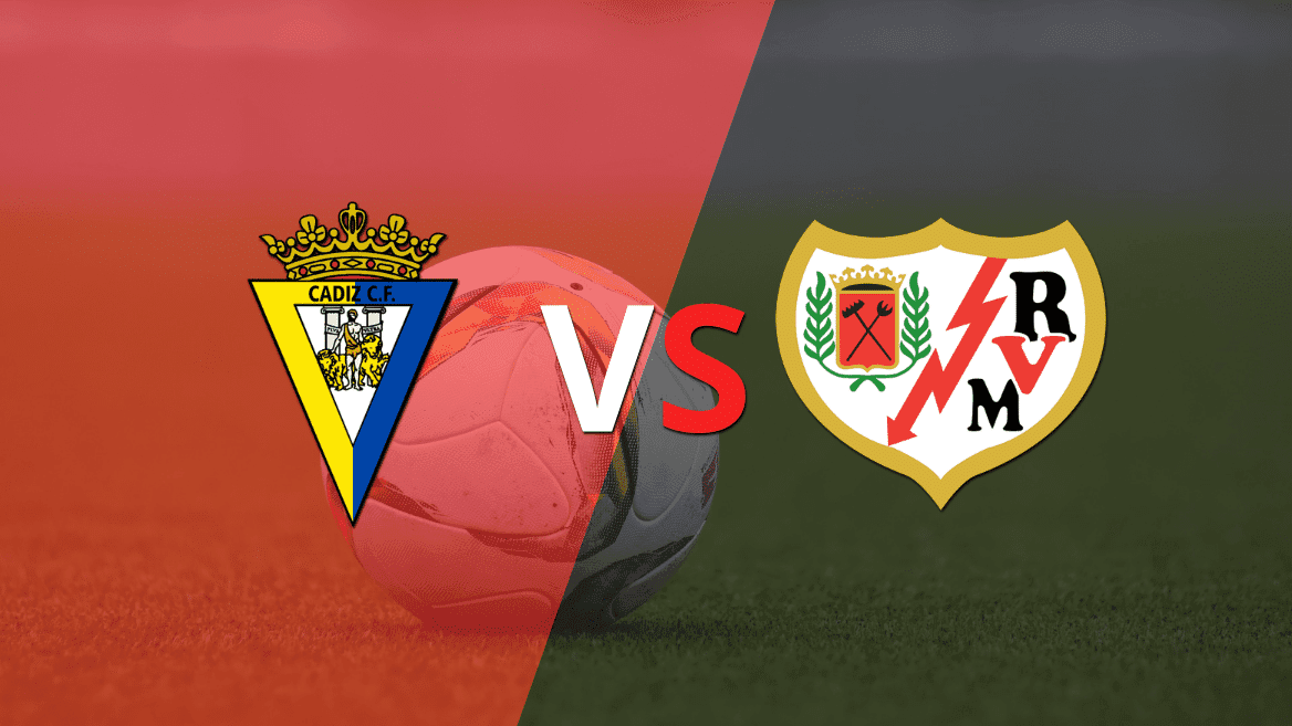 ¡Arranca el segundo tiempo! Cádiz y Rayo Vallecano empatan sin goles