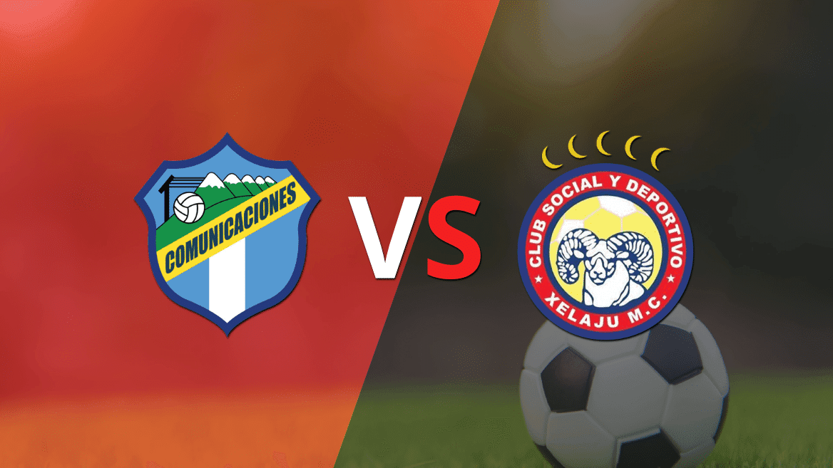 Comunicaciones y Xelajú intentan desempatar el duelo en el segundo tiempo