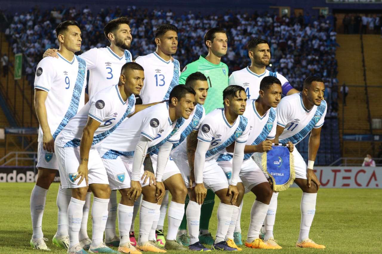 Selección de Guatemala ante Panamá concacaf Liga Naciones