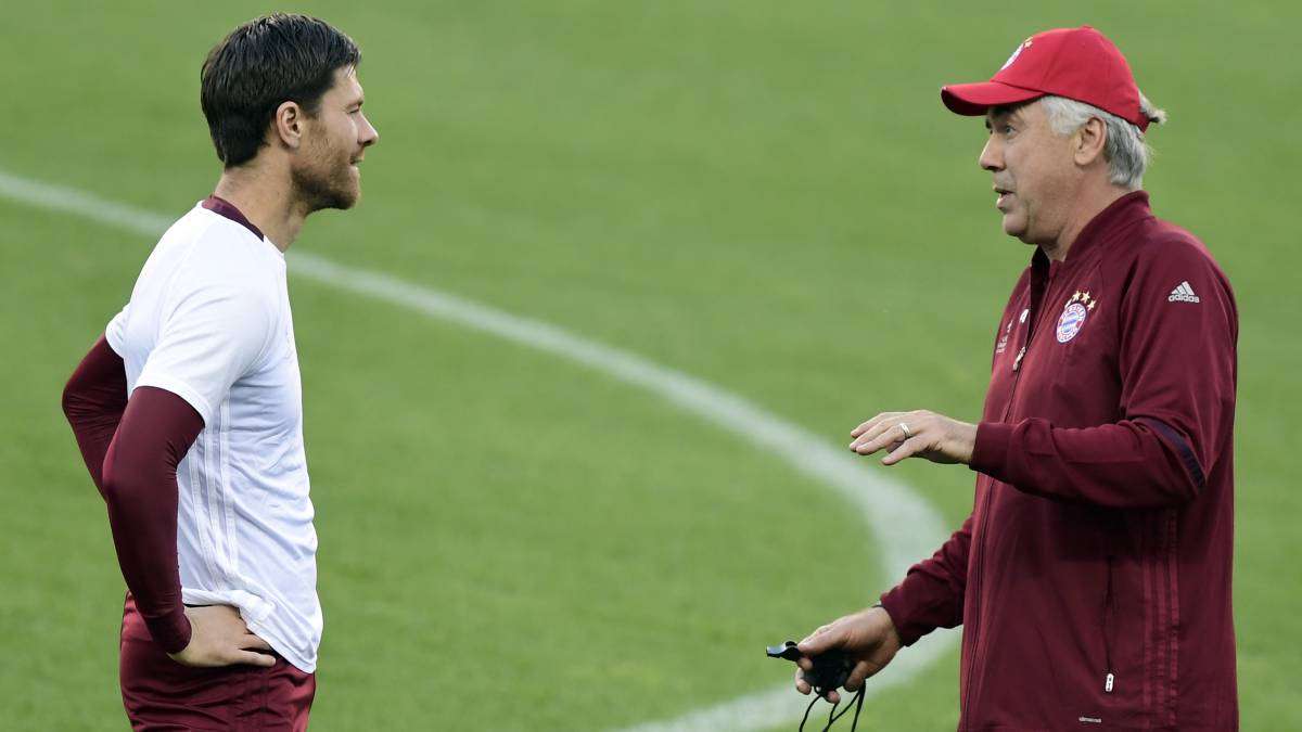 Xabi Alonso posible sustituto de Carleto en real madrid