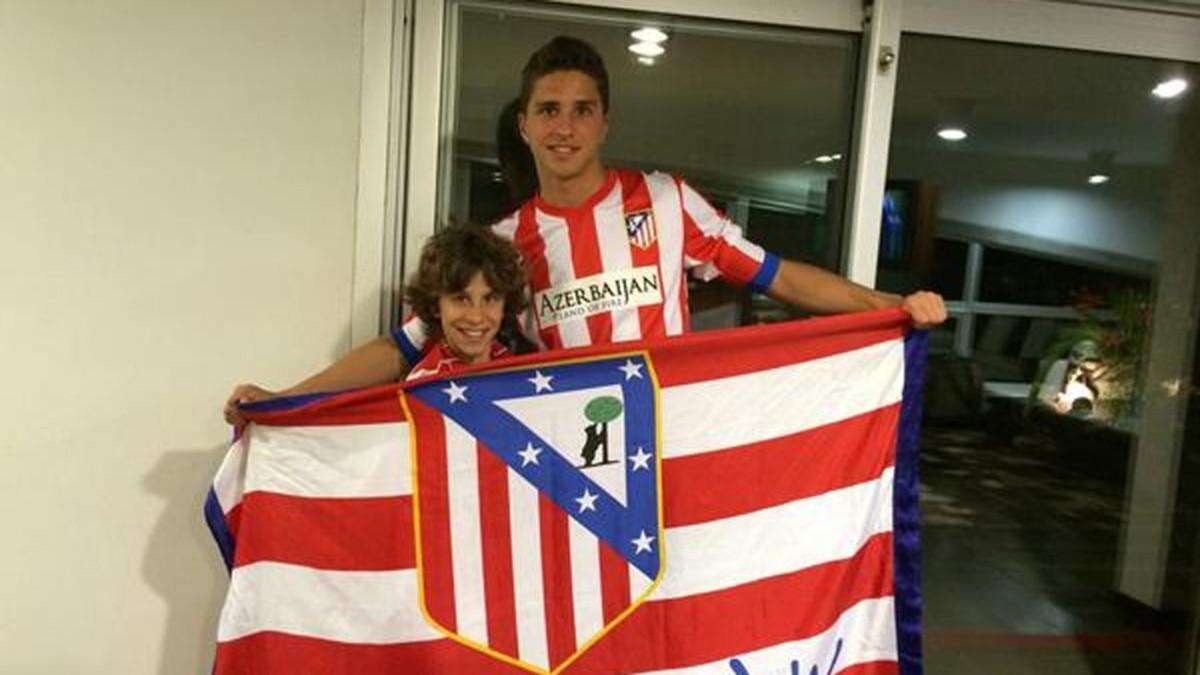 Gianluca, el hijo de Simeone