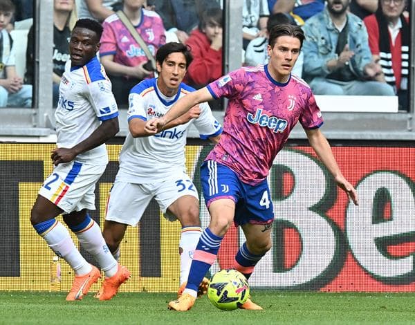 El jugador del Juventus' Nicolo Fagioli en una fotoi de archivo de ALESSANDRO DI MARCO. EFE/EPA