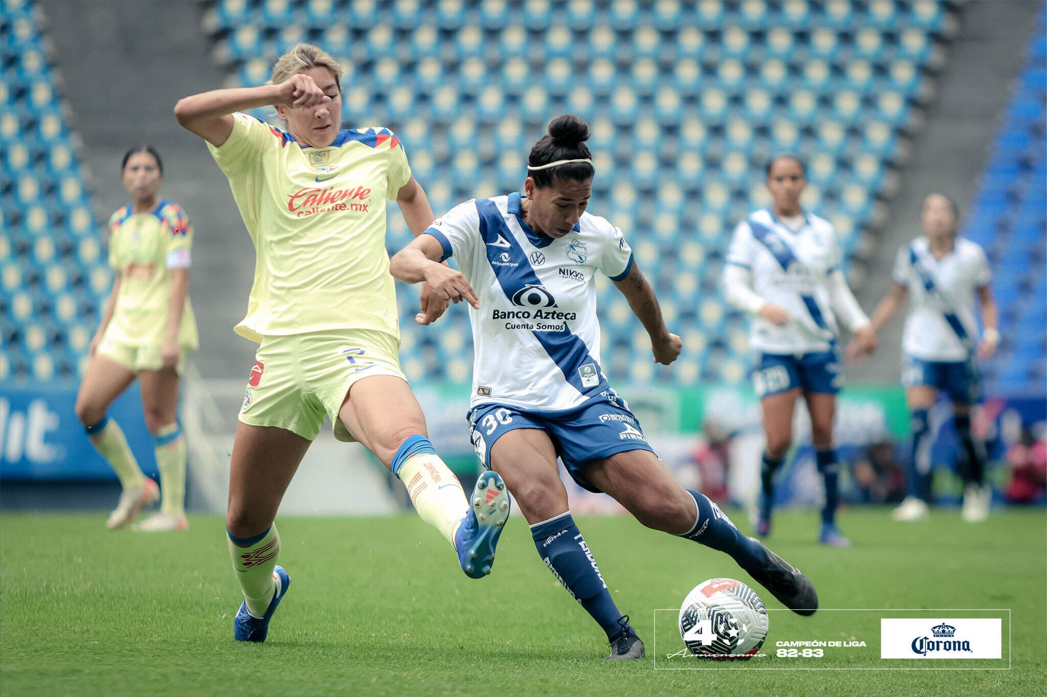 EN VIDEO | Aisha Solórzano marcó golazo ante América, pero Puebla pierde