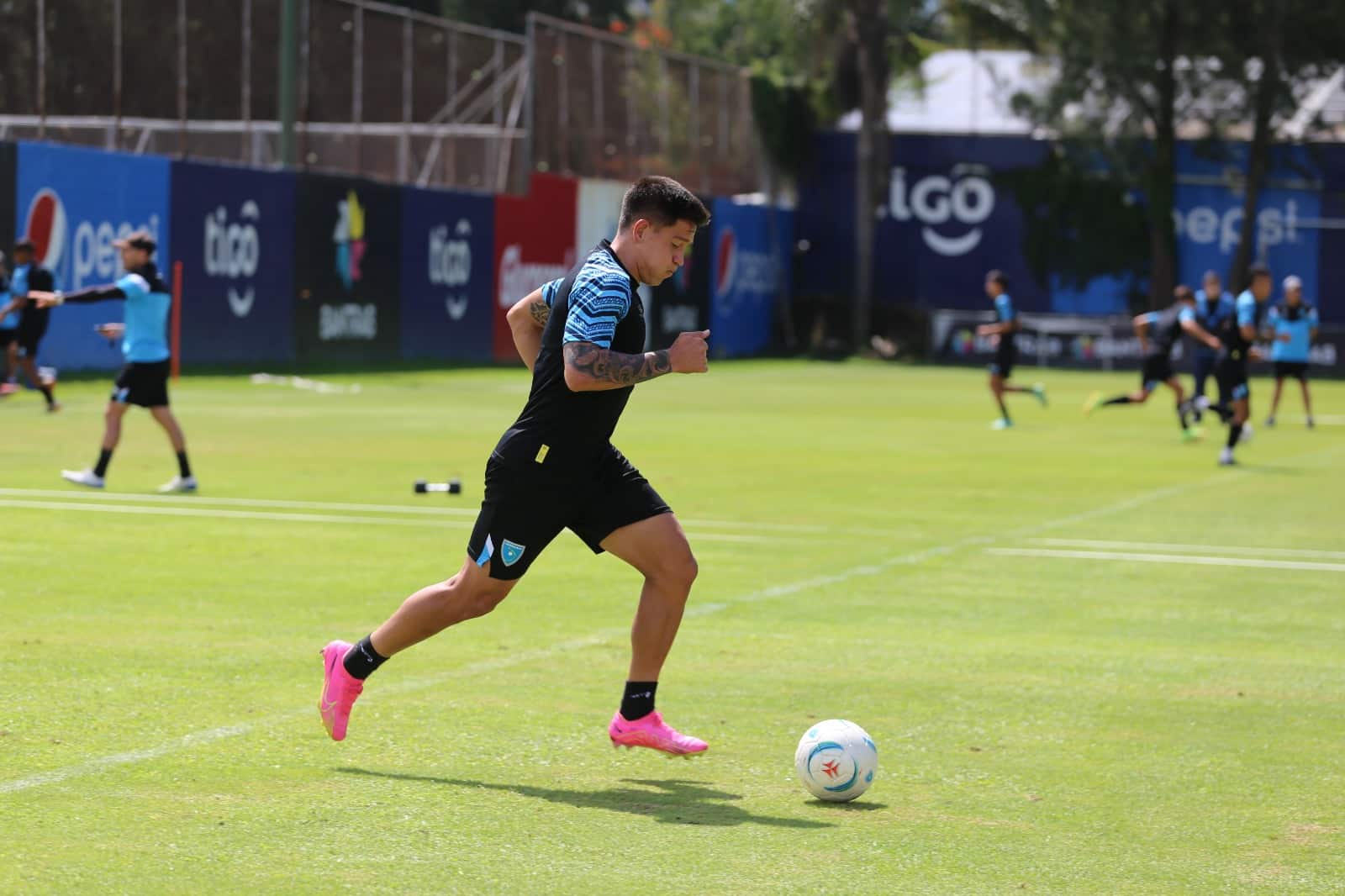 Selección Guatemala Esteban García