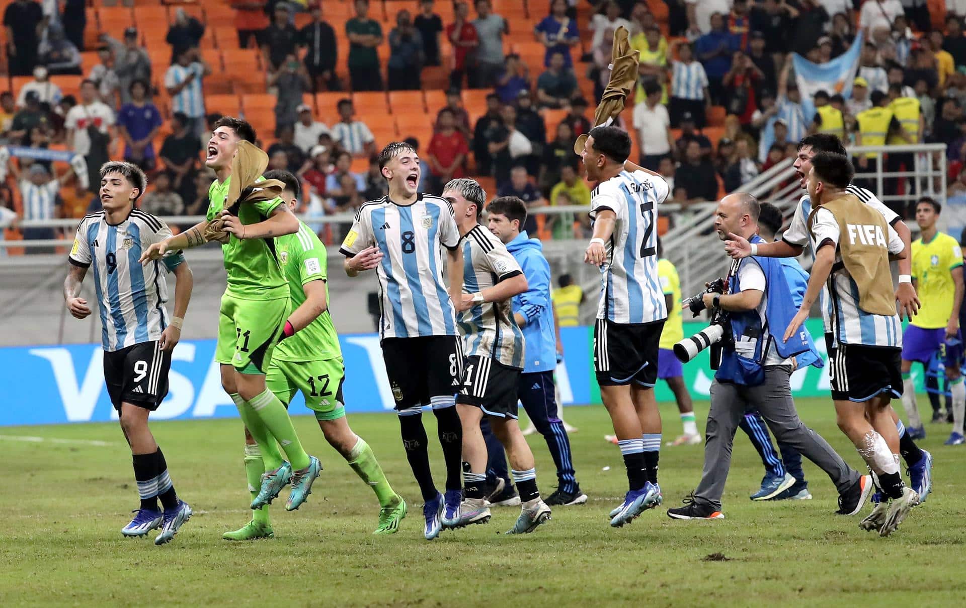 Argentina manda de regreso a casa a Brasil en el Mundial Sub 17