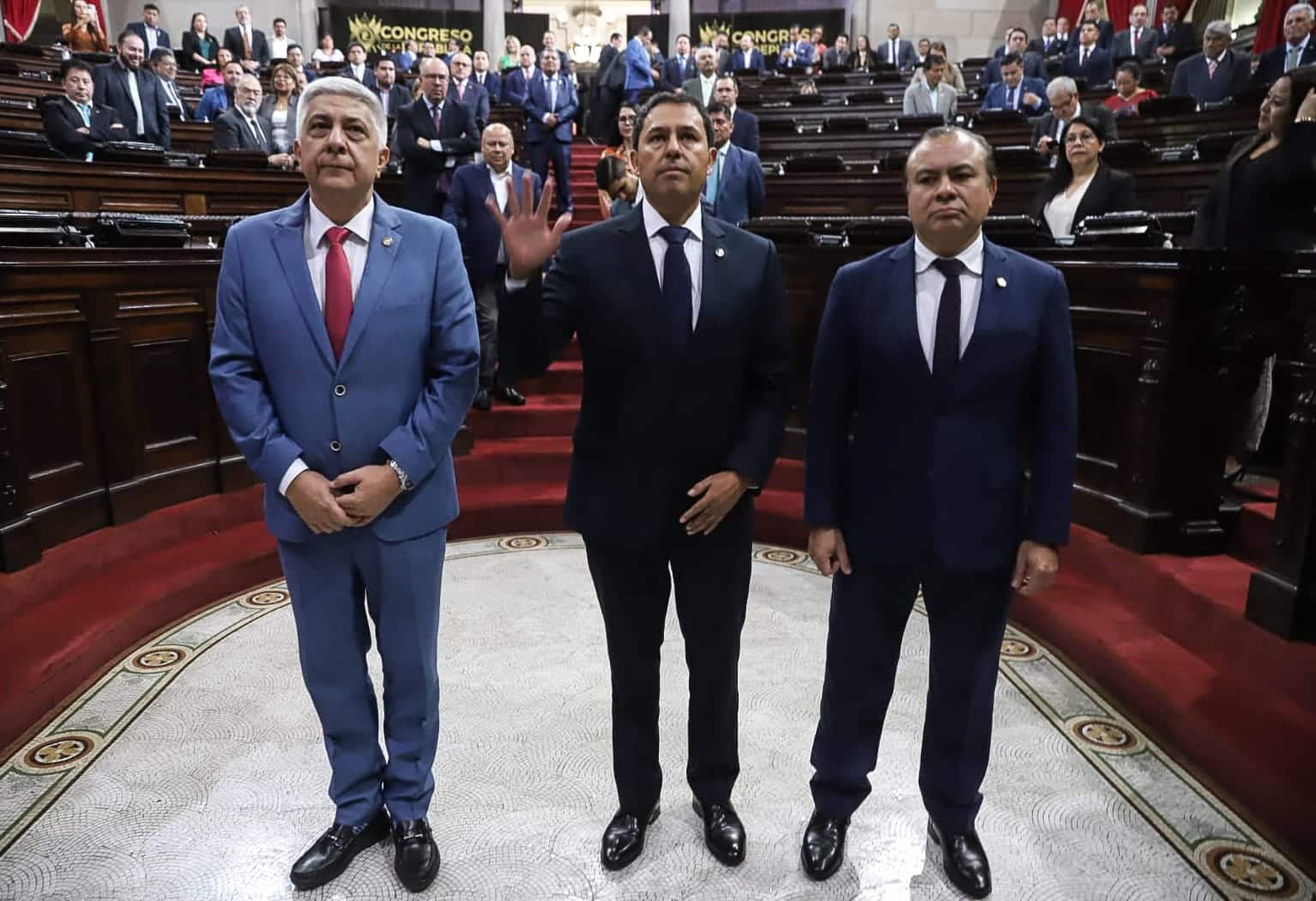 Nuevo presidente de la CSJ fue juramentando en el Congreso de la República