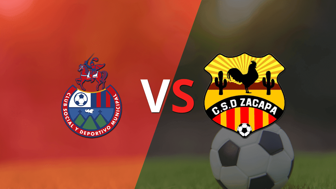 Zacapa le está ganado a Municipal por 2 a 1