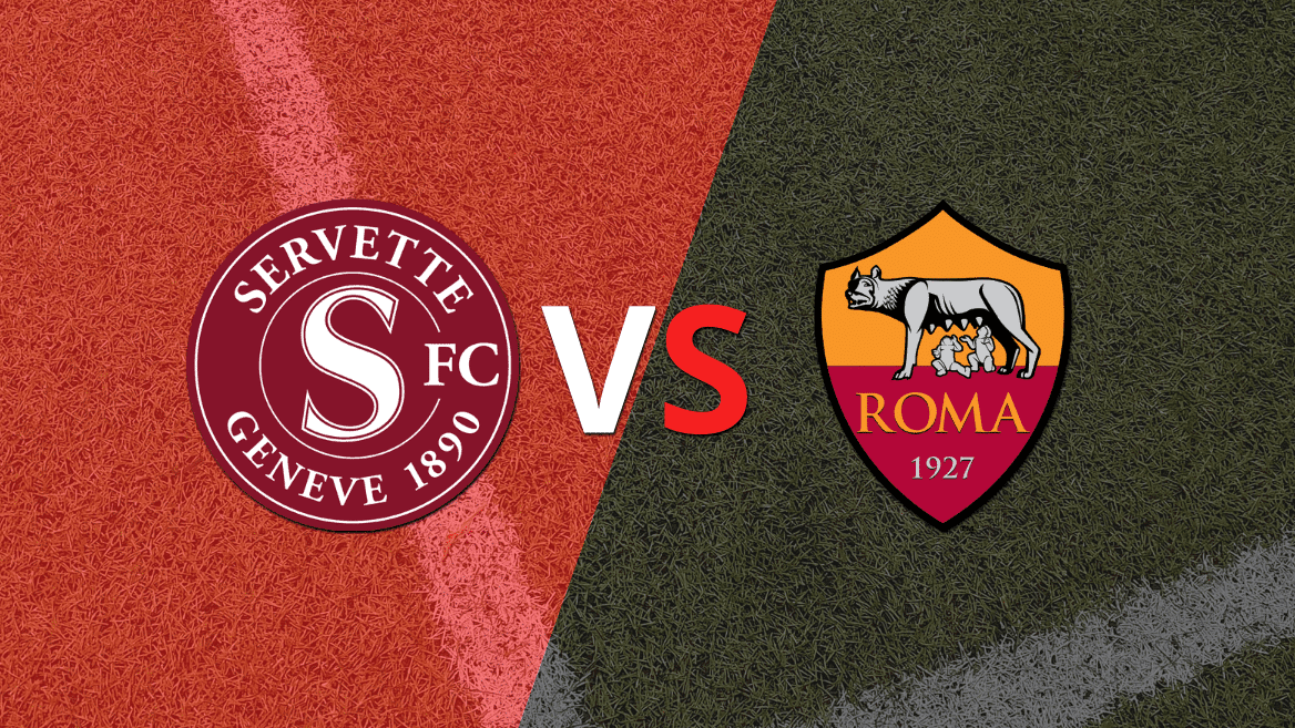 Servette y Roma igualan en el estadio Stade de Geneve