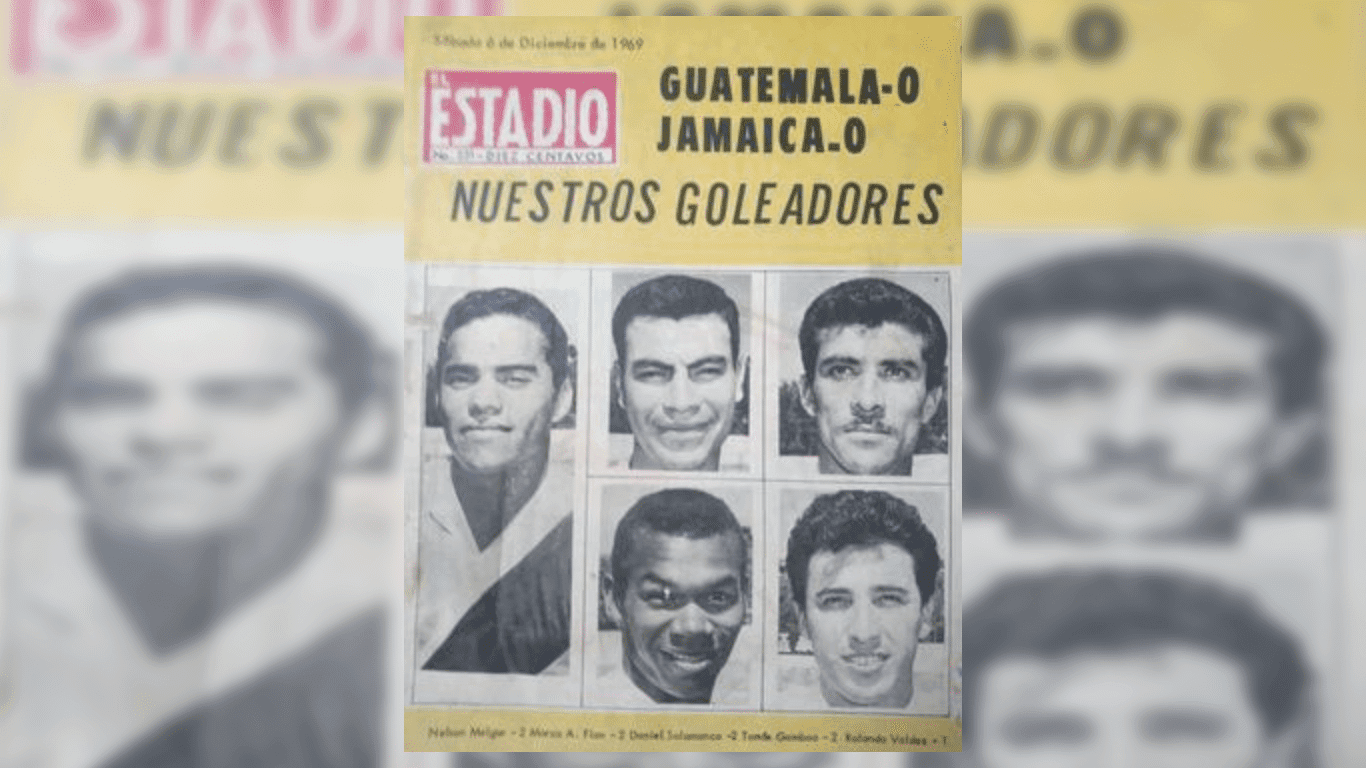 Selección Guatemala vs Jamaica 1969